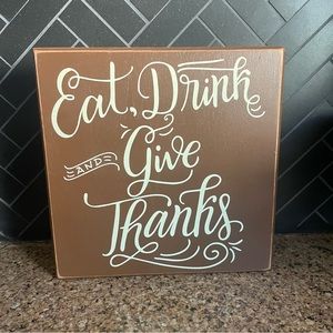 ✨Thanksgiving Wood Sign
